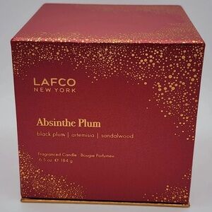 LAFCO Absinthe Plum Festive Holiday Luxury Candle Gift Display Box
